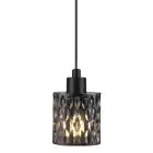 Nordlux Hollywood Luce Pendente Vetro Grigio | Adatto per E27