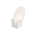 Nordlux Hester Luce Da Parete Vetro Bianca - 9.5W 900lm - 930 Luce Calda -  | IP44 - Miglior Resa Cromatica - A 3 Livelli Dimmerabile