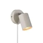 Nordlux Explore Luce Da Parete Metallo Beige | Adatto per GU10