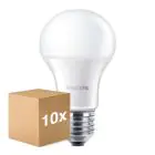 Confezione Multipack 10x Philips Corepro LED Bulbo E27 Pera Ghiaccio 13W 1521lm - 830 Luce Calda | Sostitutiva 100W