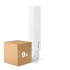 Confezione Multipack 9x Philips CorePro PL-C LED 8.9W 1100lm - 840 Bianco Freddo | 2-Pin - Sostitutiva 26W