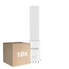 Confezione Multipack 10x Noxion Lucent PL-S LED  4.3W - 827 Bianco Molto Caldo | 4-Pin - Sostitutiva 9W