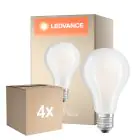 Confezione Multipack 4x Ledvance Classic LED E27 Pera Filamento Ghiaccio 24W 3452lm - 840 Bianco Freddo | Sostitua 200W