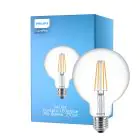 Philips Corepro LED Globe E27 Filamento Chiara 95mm 7W 806lm - 827 Bianco Molto Caldo | Sostitutiva 60W
