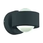 Eglo Luce Da Parete Ono 2 Aluminium Antracite Up & Down 2.5W 250lm - 830 Luce Calda -  | IP20 