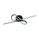 Eglo Luce da soffitto Selvina 1 Acciaio Aluminium Nero 10.5W 1450lm - 830 Luce Calda -  | IP20