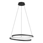 Eglo Luce Pendente Ruotale Acciaio Nero 36W 4800lm - 830 Luce Calda - 