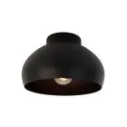 Eglo Luce da soffitto Mogano 2 Acciaio Nero | Adatto per E27