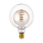 Eglo LED Globe E27 Filamento Ambra 4W 200lm - 820 Bianco Molto Caldo | Dimmerabile - Sostitutiva 25W