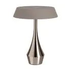Eglo Lampada Da Tavolo Turcio Acciaio Bronze 5W 310lm - 825-830-840 CCT | IP44 - Touch Dimmerabile - USB-C